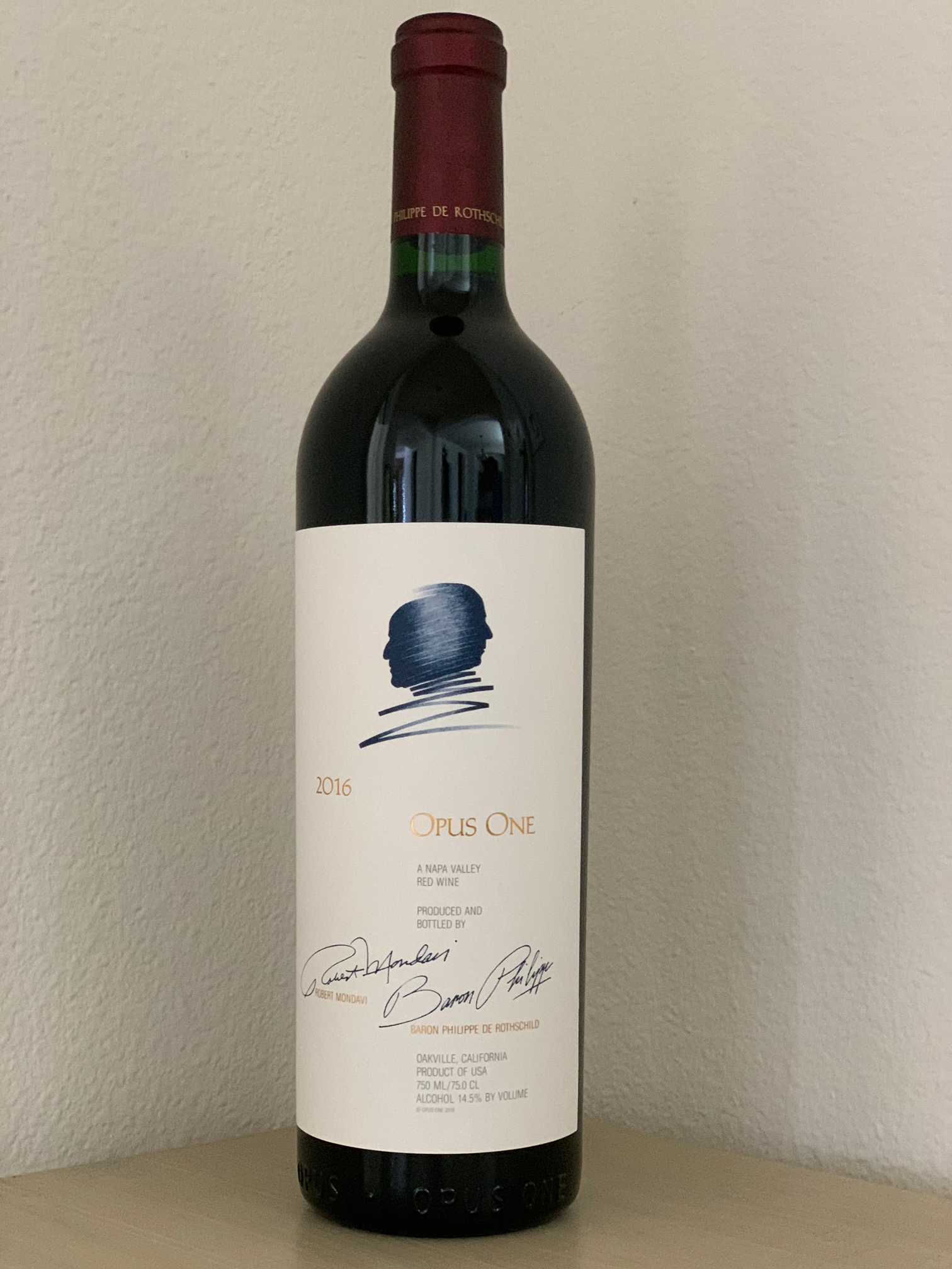 opus one 2016 napa valley red wine